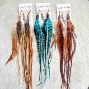 Saco Feather Earrings