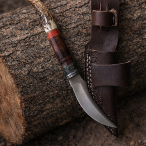 Titan Ridgeback Utility Knife – Stag Handle Edition