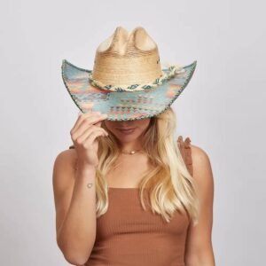 Mexican Palm Straw Hat - Style Cassius