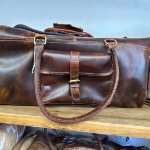 Dakota Voyager Leather Traveller Bag