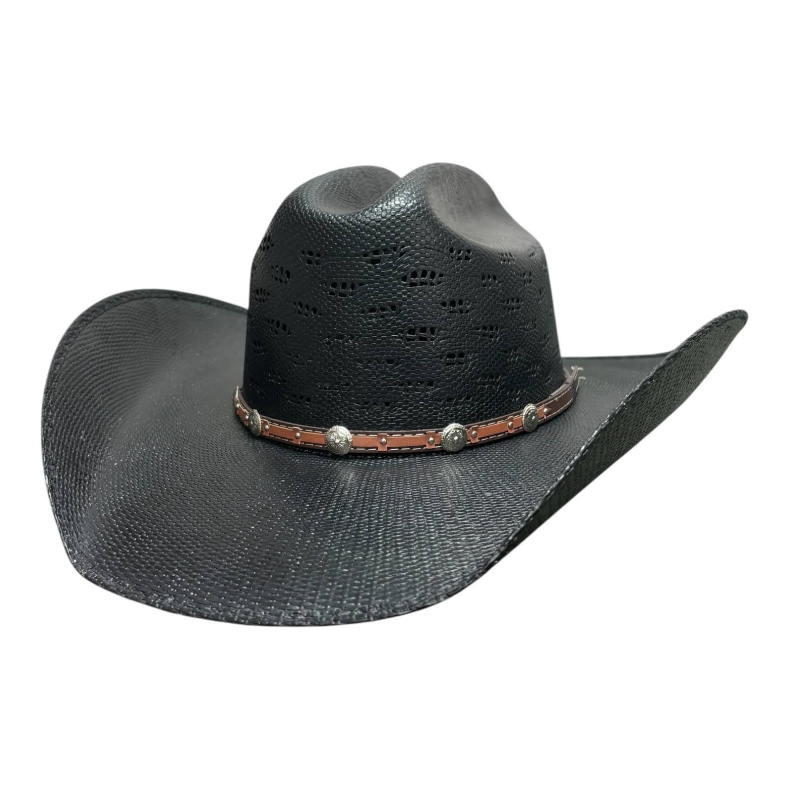 New Western Cowboy Straw Hat - Style Coyote