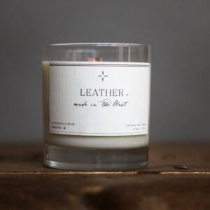 Leather Candle 8 oz.