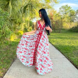 Boho Maxi Dress, Soft fabric -Case of Mixed Colors-