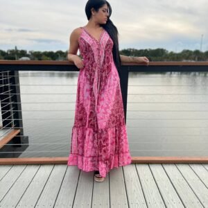 Boho Maxi Dress, Soft fabric -Case of Mixed Colors-