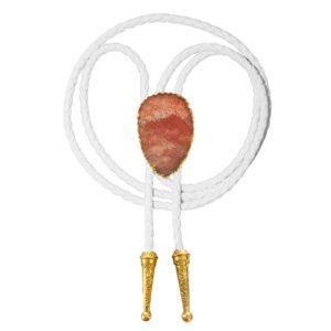 Gemstone Bolo Tie - Sunstone