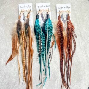 Saco Feather Earrings