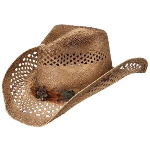 Shawn Straw Western Drifter Cowboy Hat