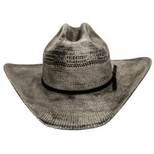 Distressed Bangora Straw Hat - Style Moonwalk