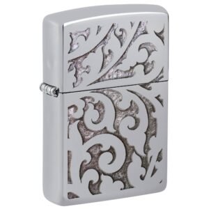 Zippo Elegant Filigree Chrome Windproof Lighter