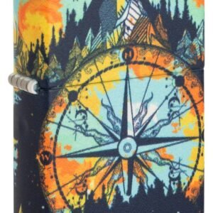 Zippo Compass 540 Color Glow In The Dark Windproof Lighter