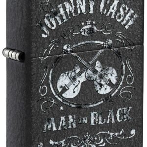 Zippo Johnny Cash Man in Black Design Windproof Lighter