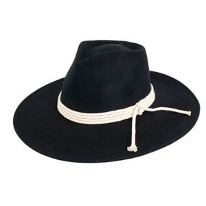 Mystique Wool Felt Heart Hat